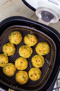 Bolinho de Arroz_ Com queijo AirFryer